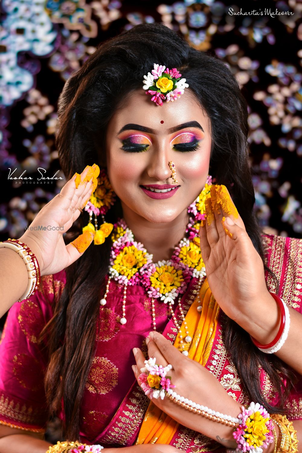 Photo From Haldi Makeover - By Sucharita's Professional Bridal Makeup Artist