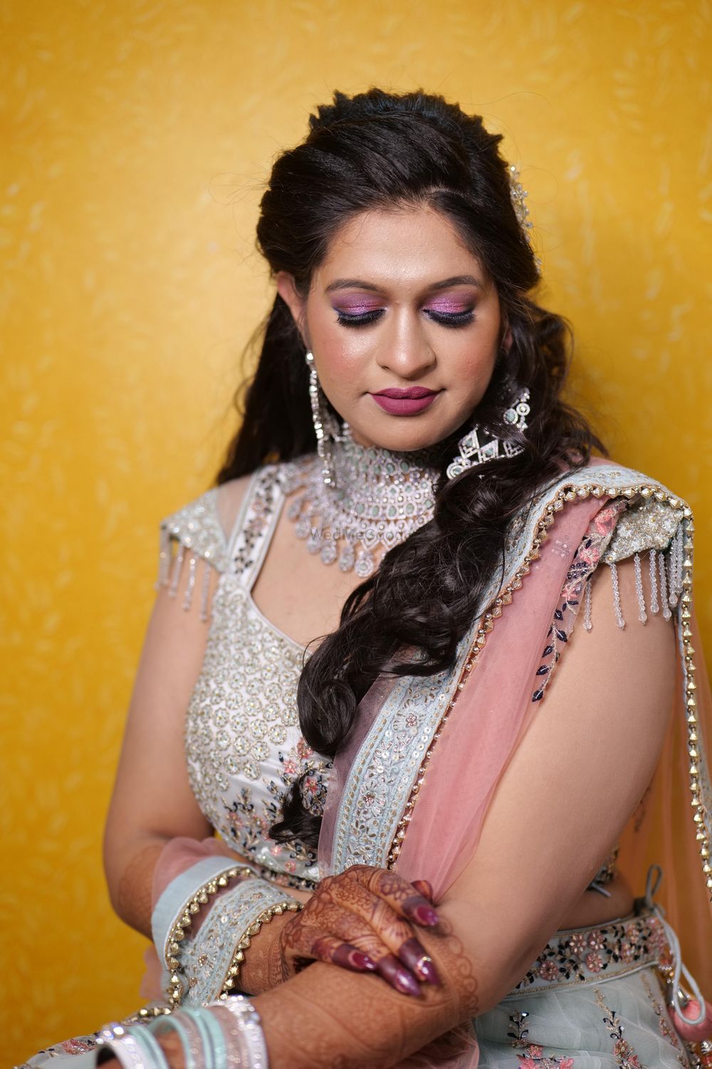 Photo From Bride Kalyani Sangeet Look - By Bridal Reflection