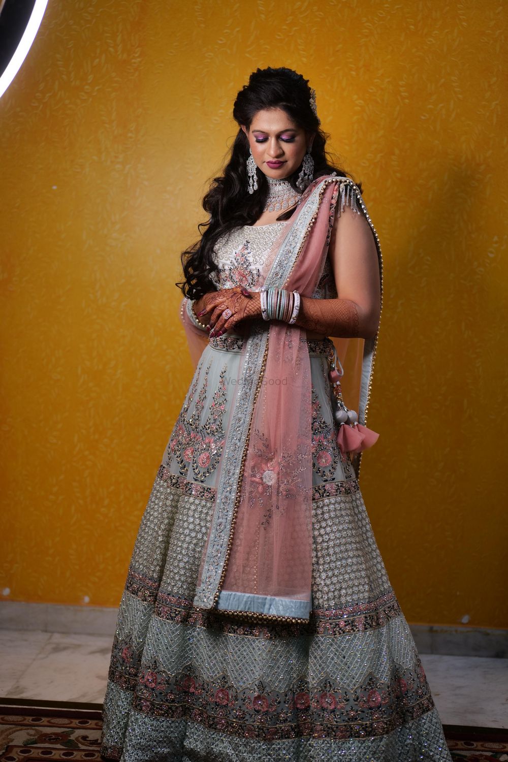 Photo From Bride Kalyani Sangeet Look - By Bridal Reflection