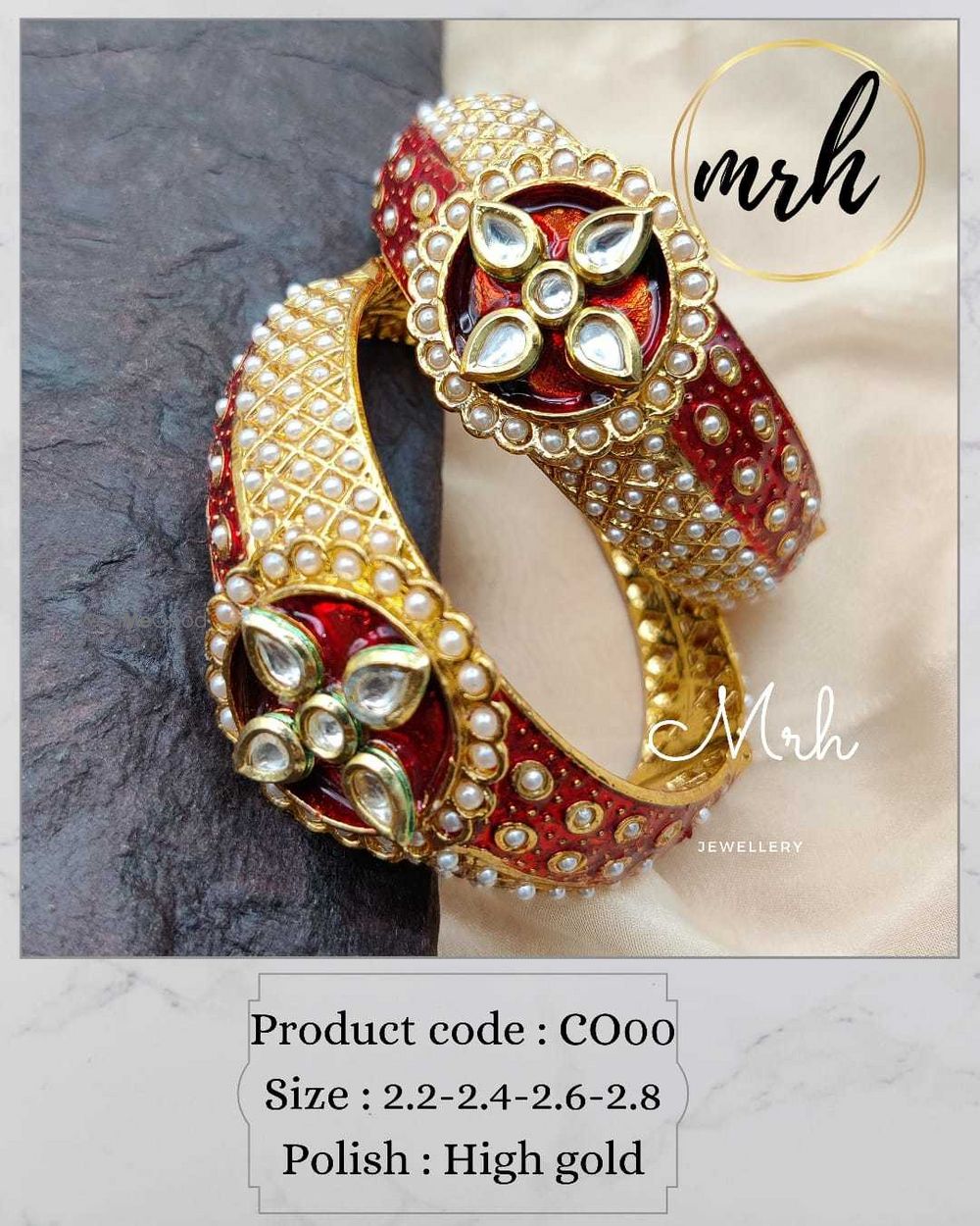 Photo From Meenakari Formed Kada - By Beauty Blends Bridal Reflection