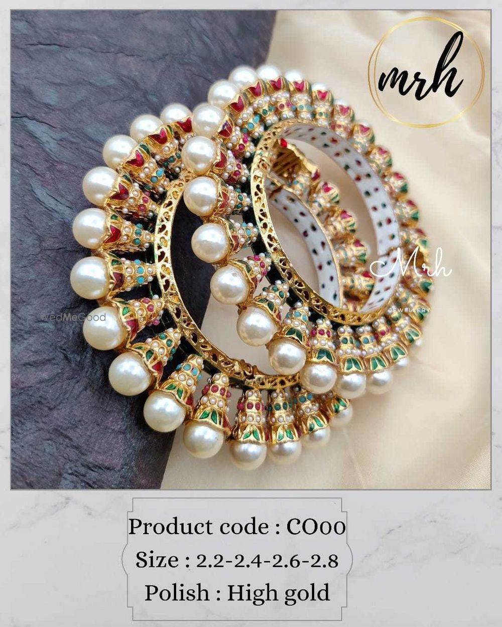 Photo From Meenakari Formed Kada - By Beauty Blends Bridal Reflection