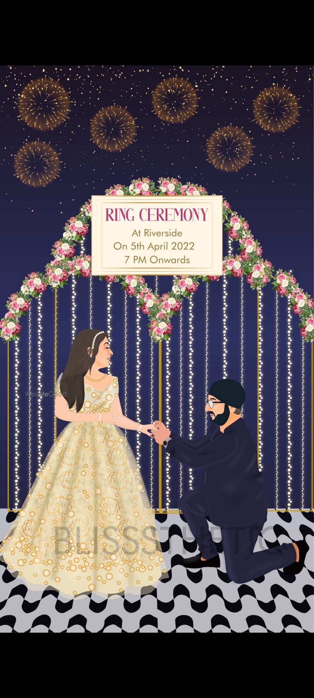 Photo From Punjabi Wedding Invite - By Blisssthetic Arts