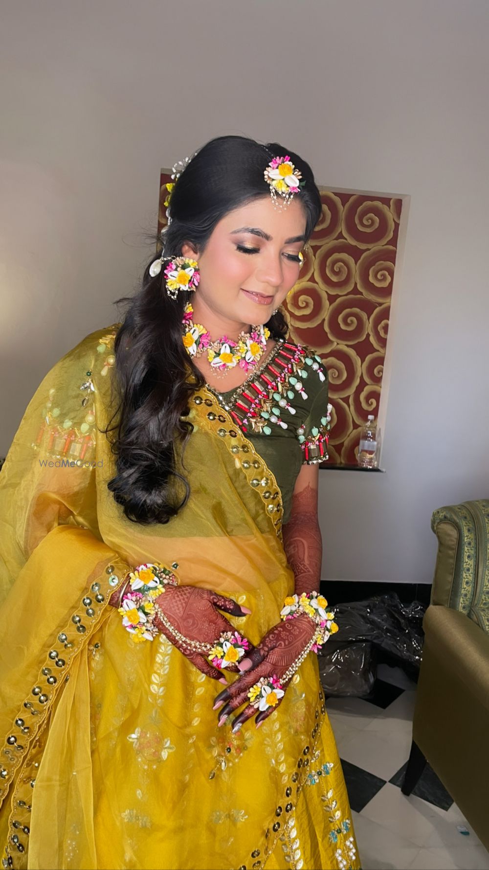 Photo From Mehandi and Haldi Makeup - By Styles and Smile Artistry