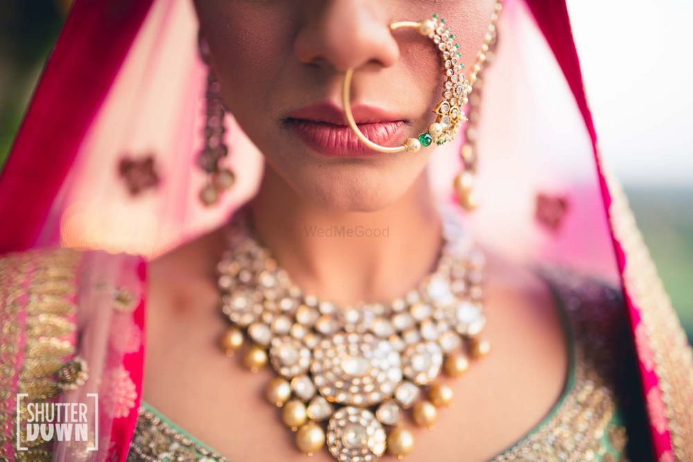 Photo of Bridal jewellery with pearls