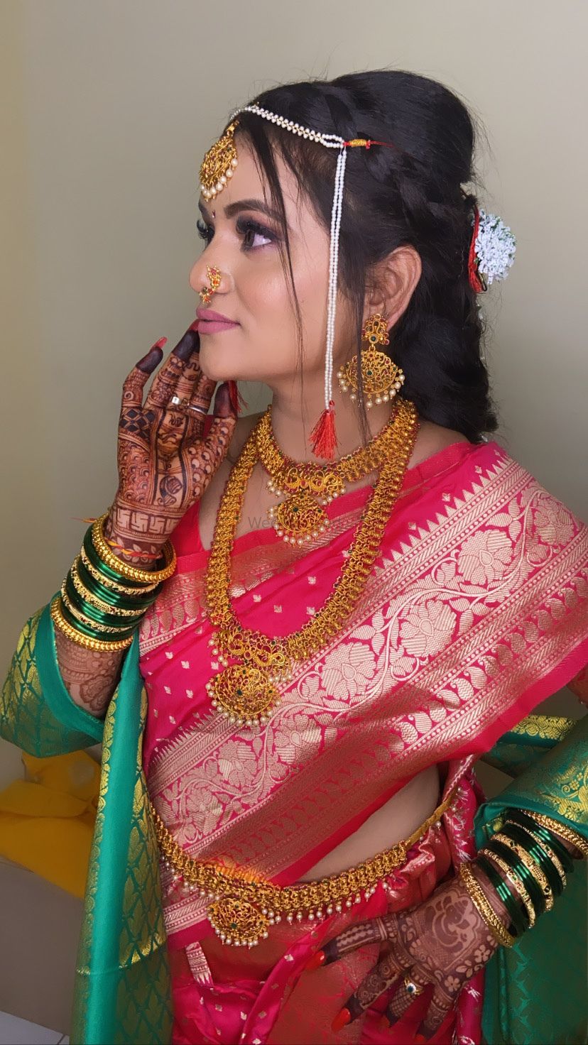 Photo From Gujarati weds Maharashtrian  - By Gloria Makeovers