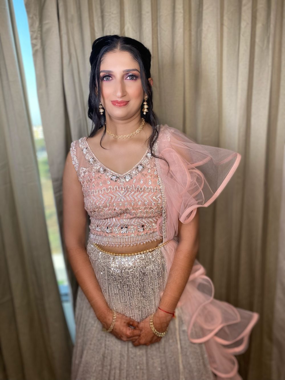Photo From shrutika’s sangeet - By Makeover by Sejal Wadhwani