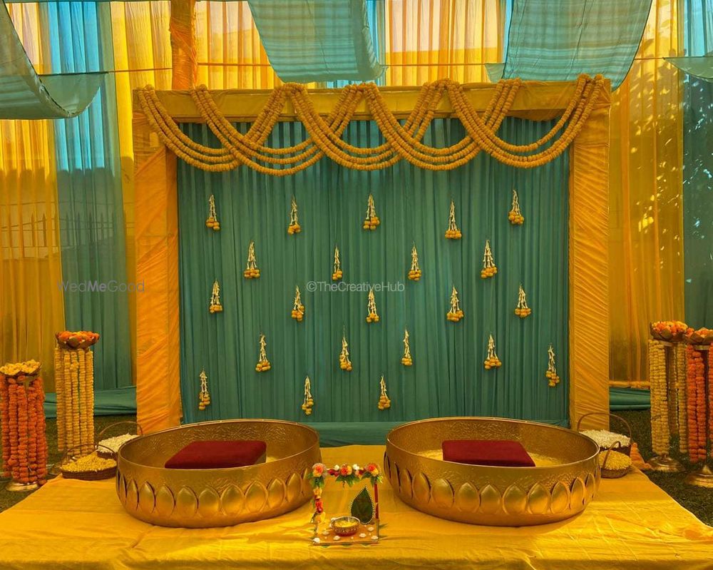 Photo From Haldi Ceremony Decoration - By The Creative Hub