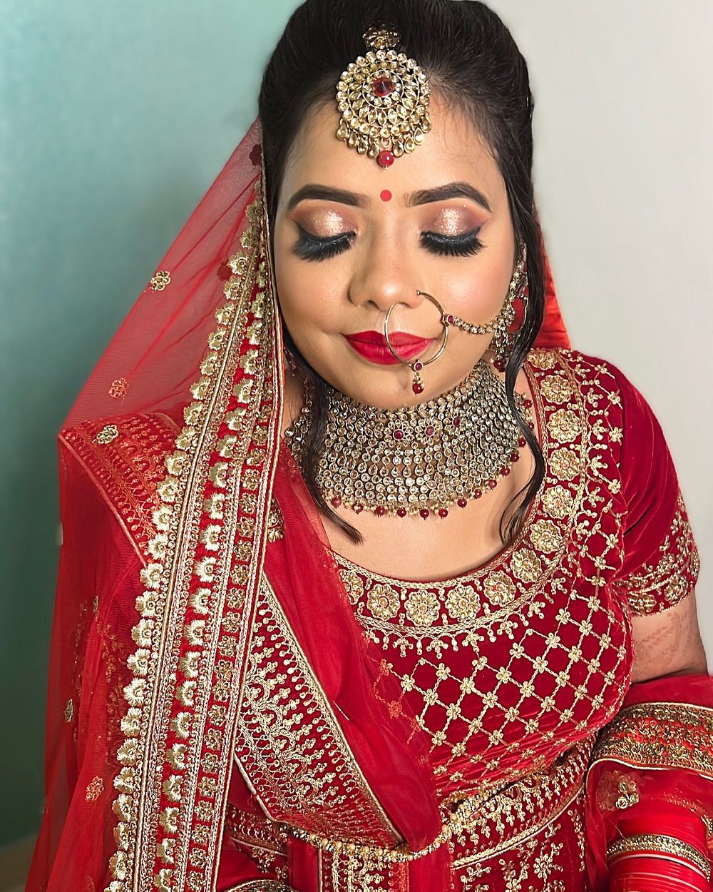 Photo From Nidhi wedding pics  - By Makeup by Shreajha