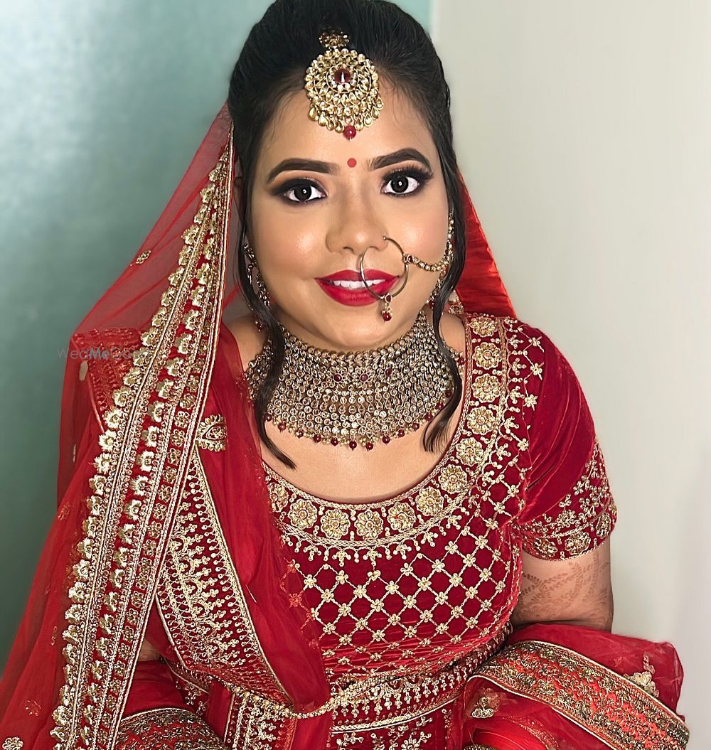 Photo From Nidhi wedding pics  - By Makeup by Shreajha