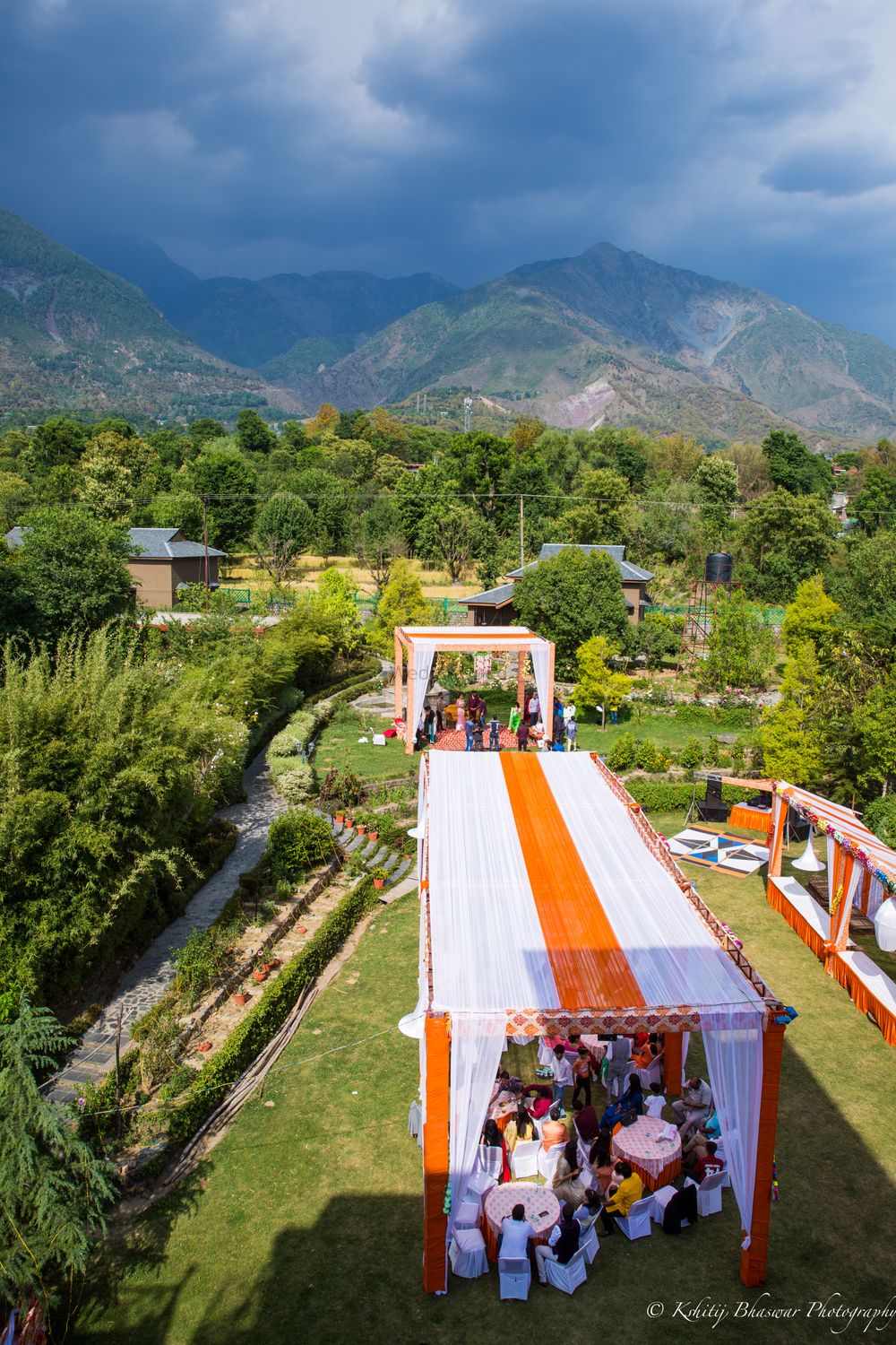 Photo of Destination wedding in the hills with pretty view