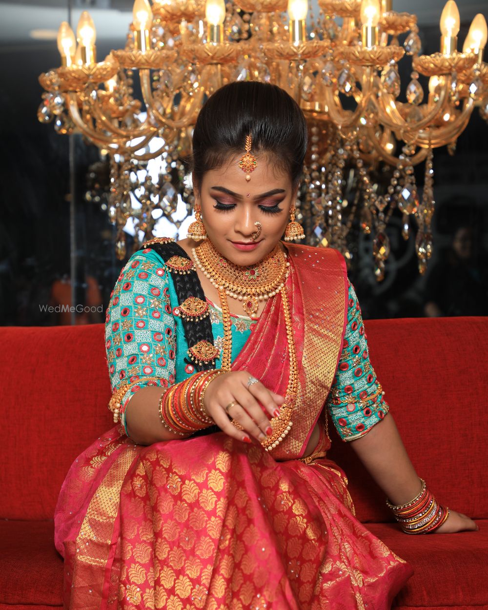 Photo From Hima's wedding look - By Glamup by Manjula