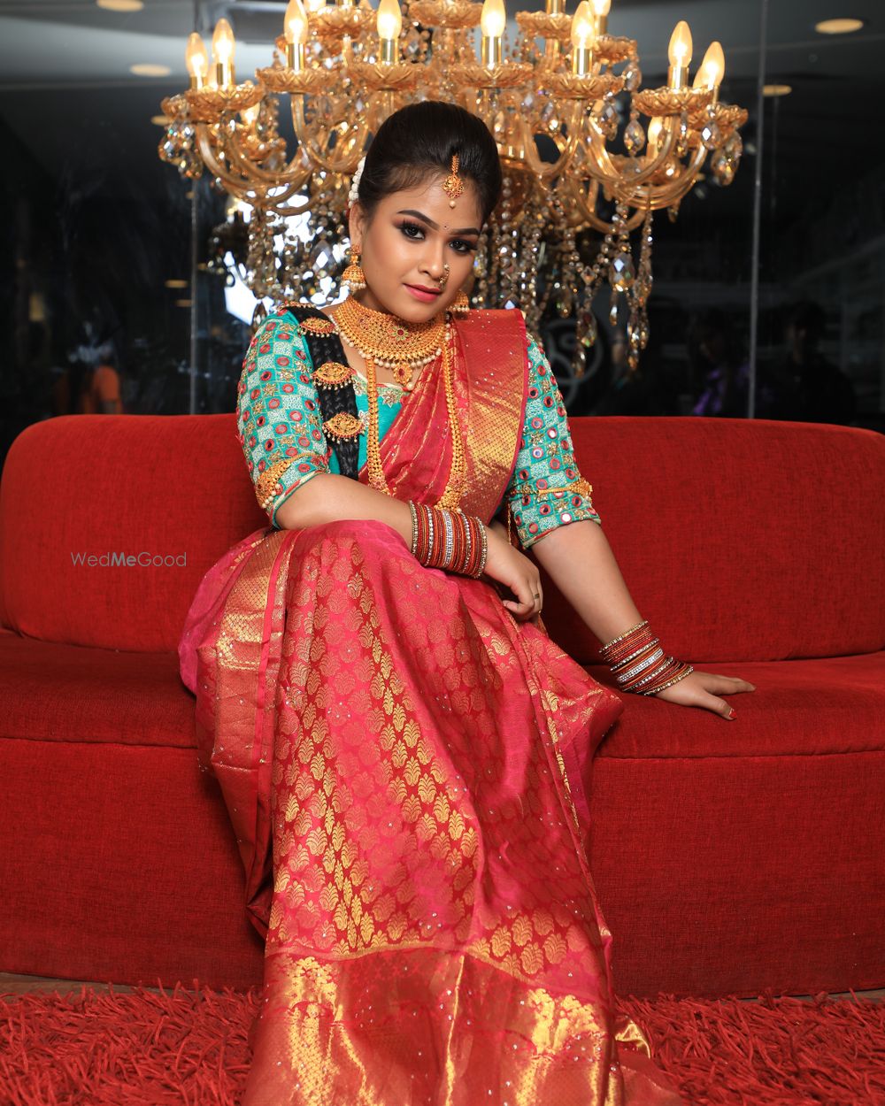 Photo From Hima's wedding look - By Glamup by Manjula