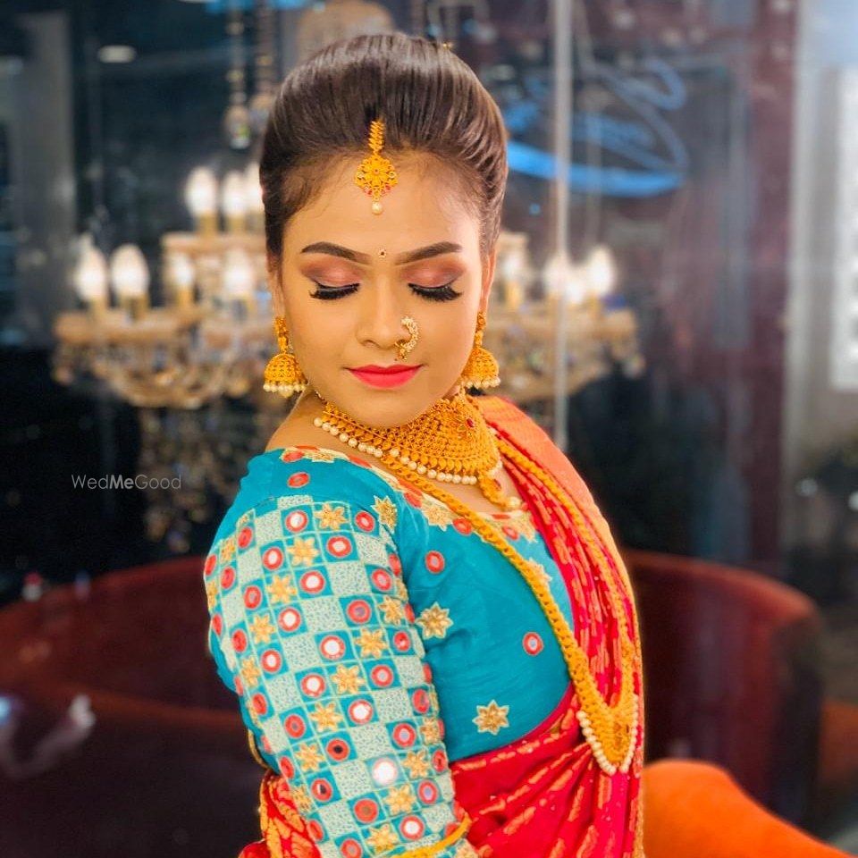 Photo From Hima's wedding look - By Glamup by Manjula