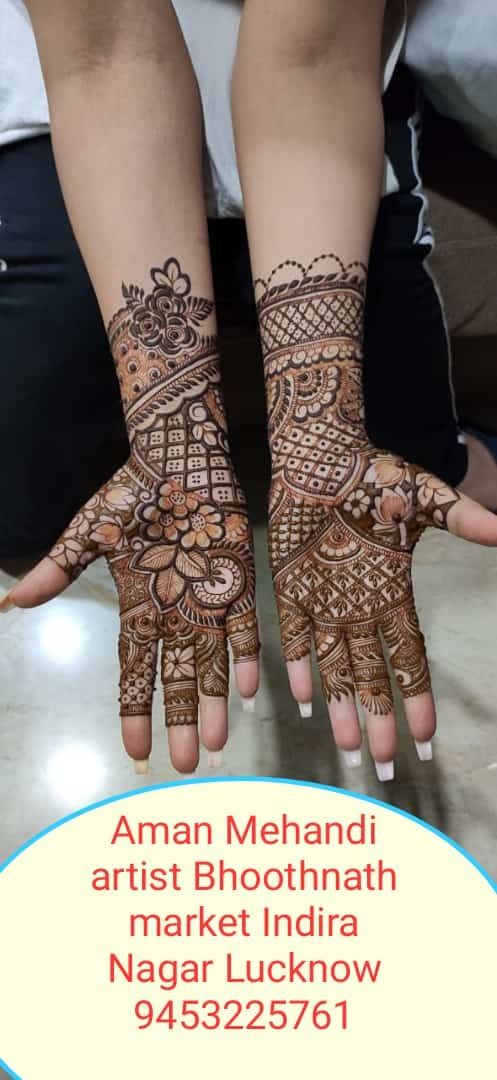 Photo From February 2022 bridal mehndi - By Aman Mehndi Artist