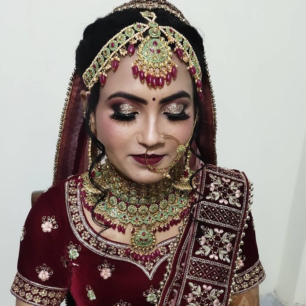 Photo From my Beautiful Bride Neha - By Kanchan Singh Makeup Artist