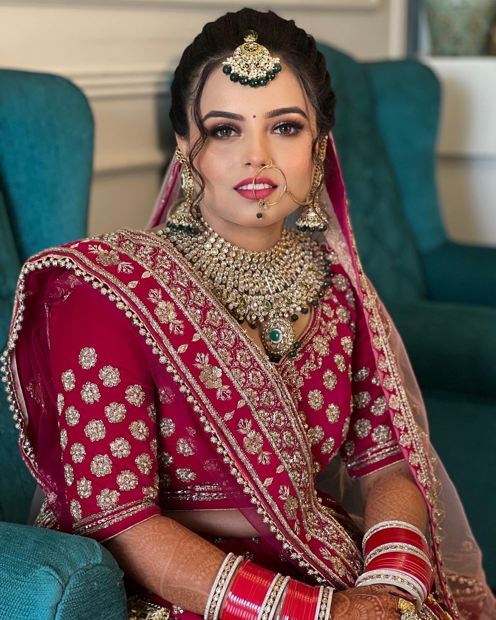 Photo From Beautiful Bride Vibha - By The Beauty lounge Salon n Makeup Studio
