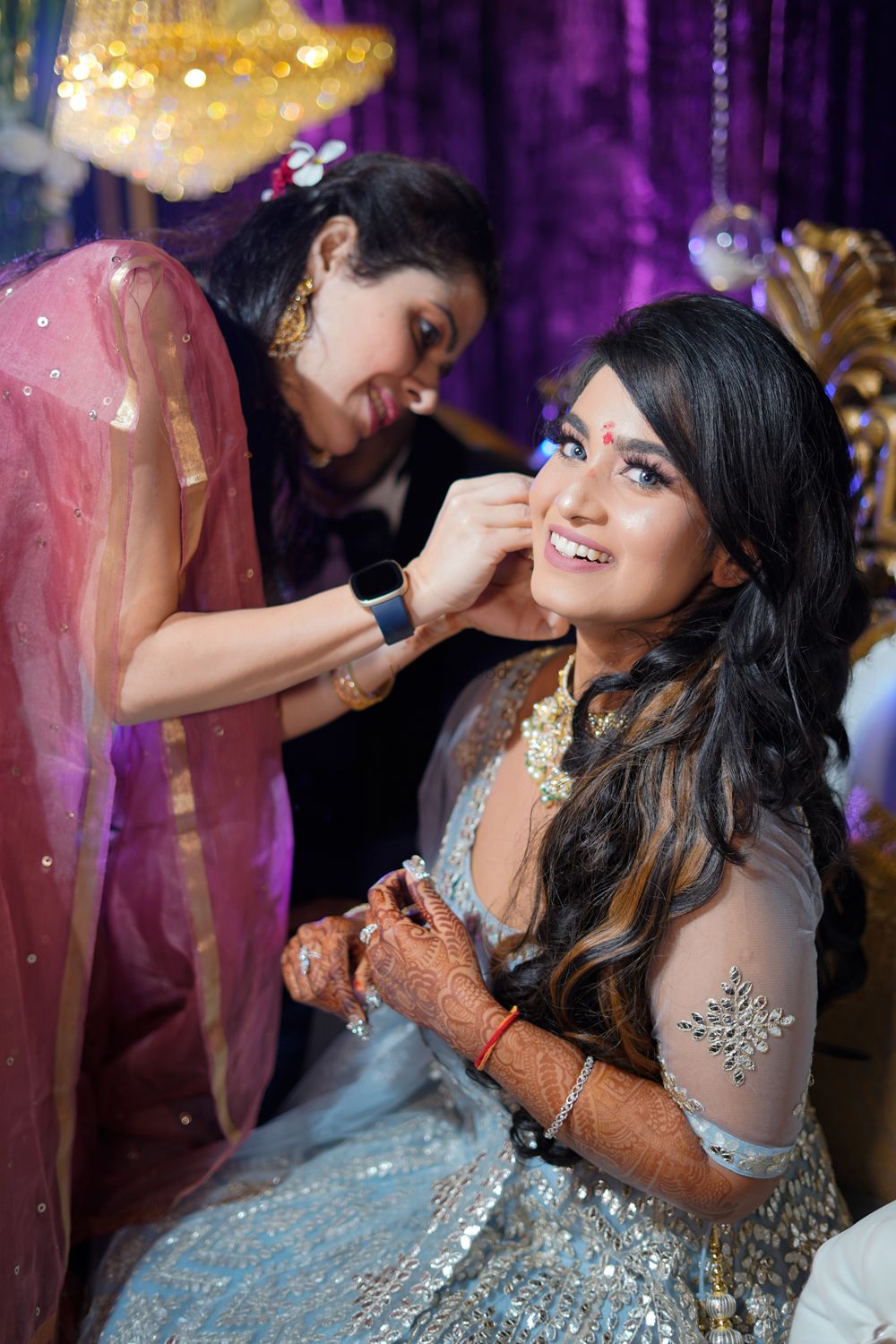 Photo From Soumya’s Engagement Soft Glam look - By Soumya Verma Makeup