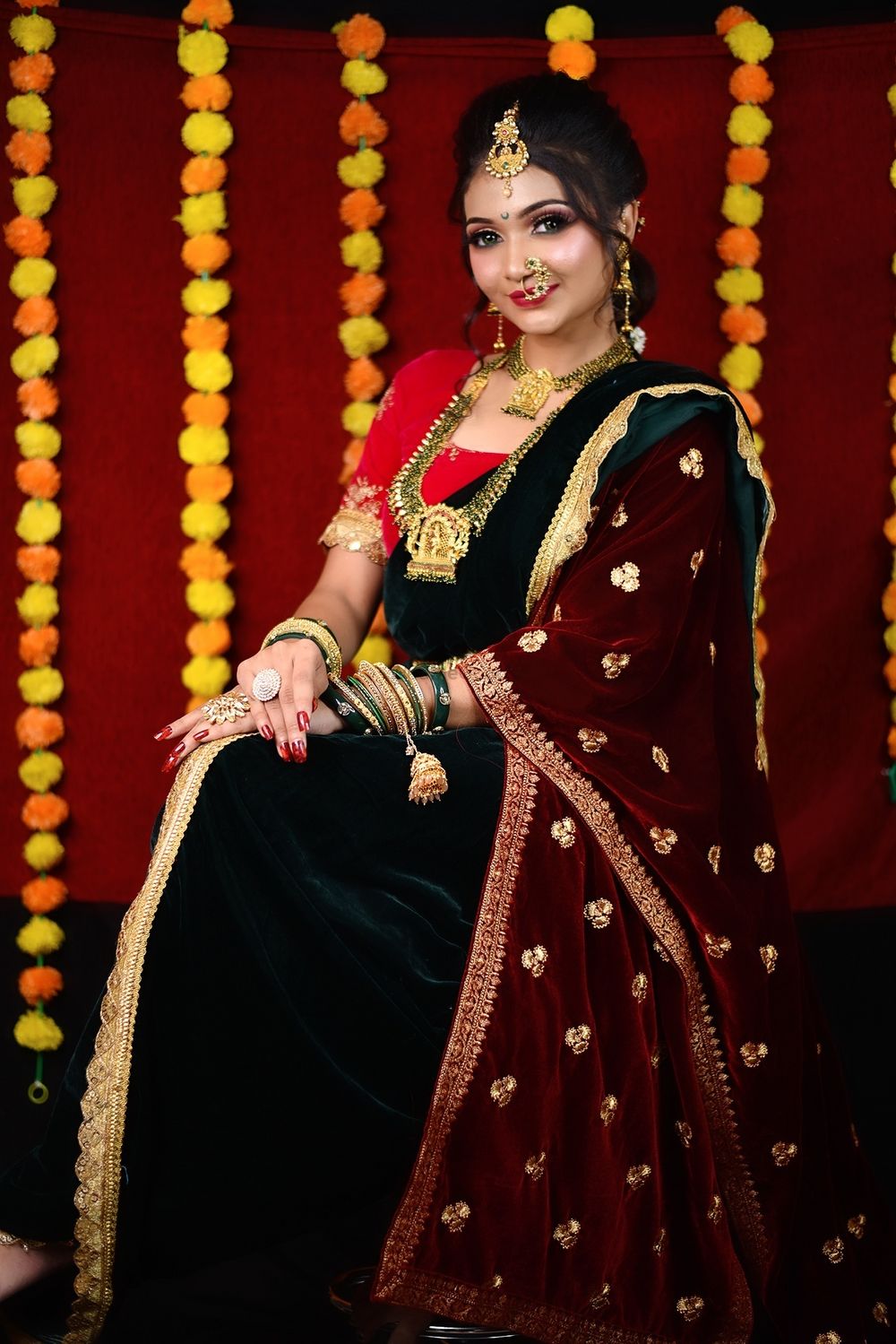 Photo From Royal Maharashtrian Bride - By Manali Bridal Studio