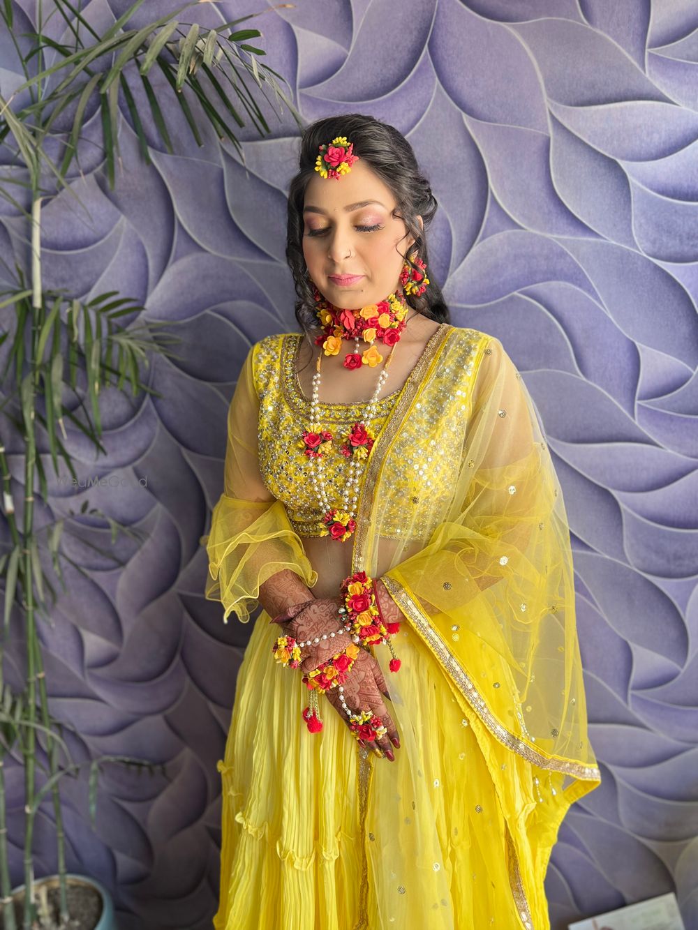 Photo From Haldi n Mehandi makeup - By H2O Head 2 Toe Unisex Salon 