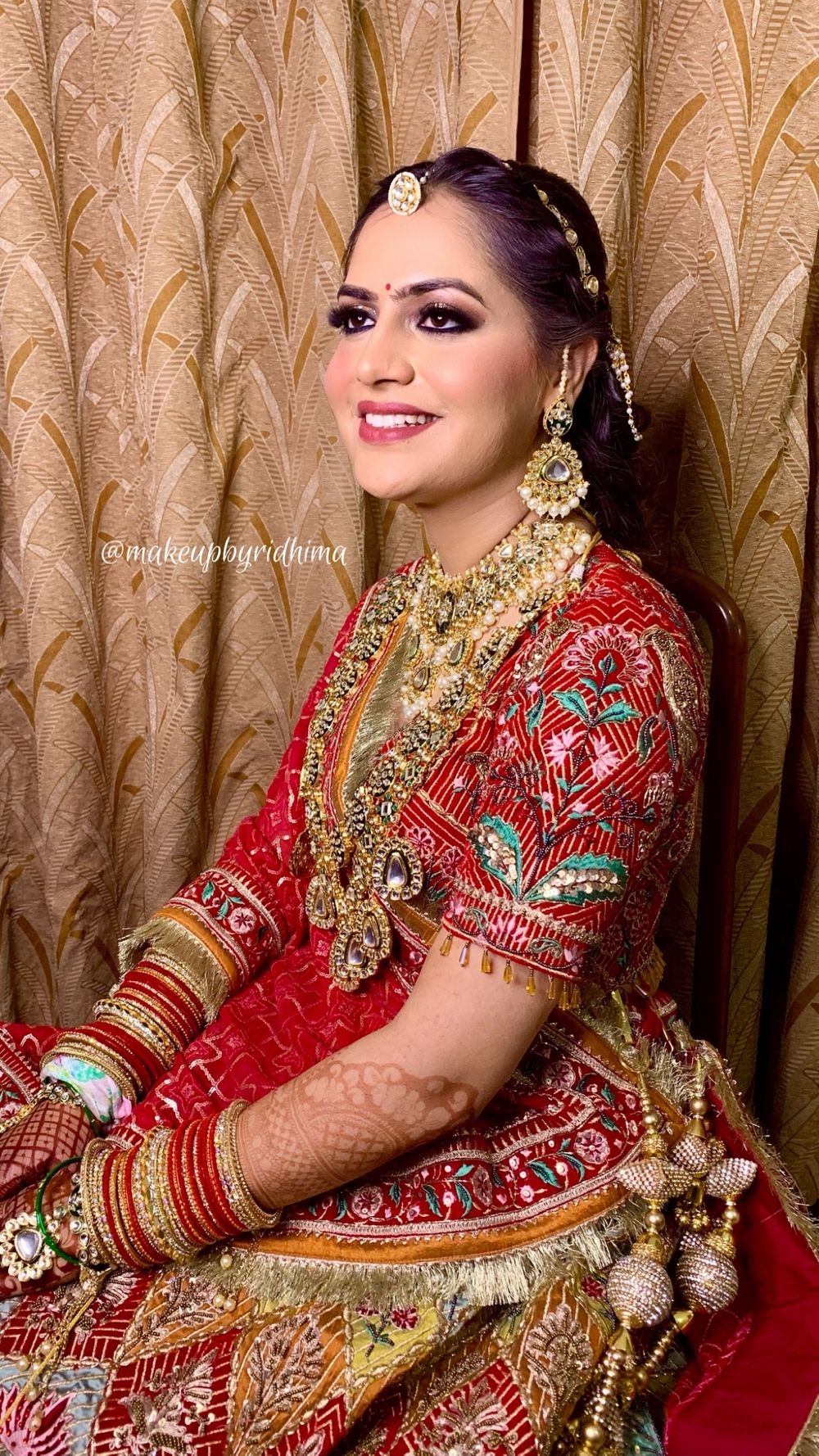 Photo From Rajwada Bride Monica - By Makeup by Ridhima