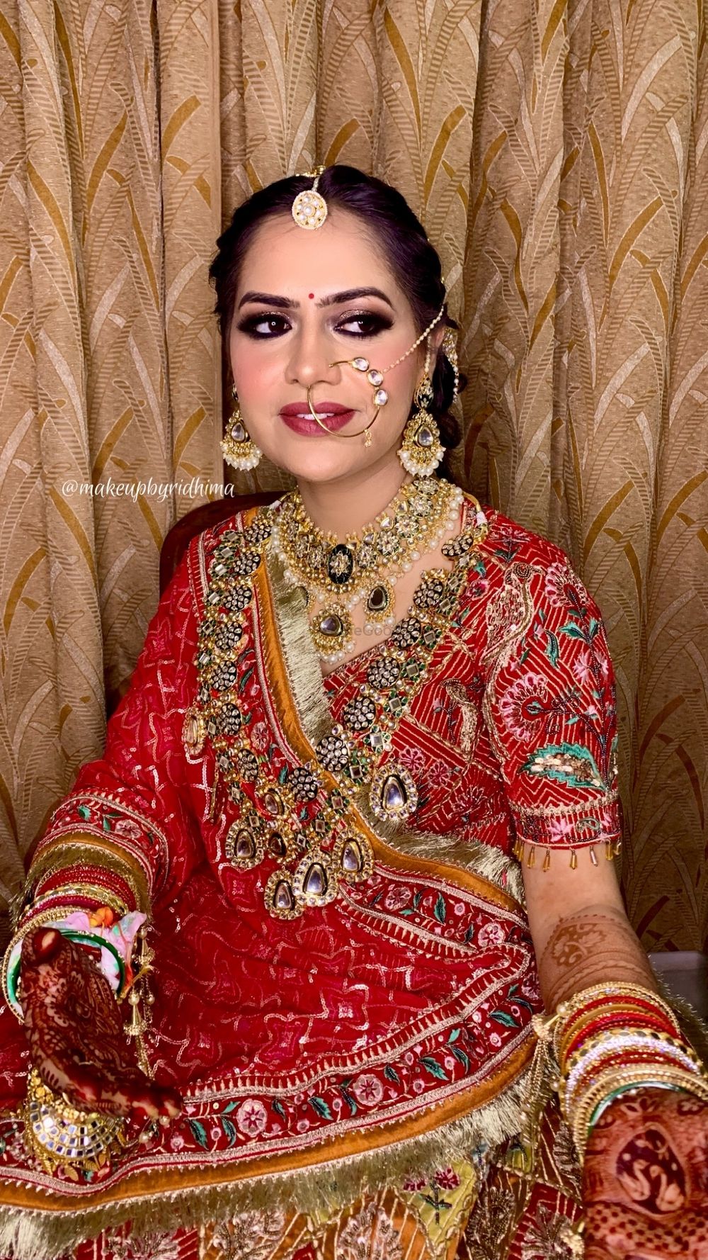 Photo From Rajwada Bride Monica - By Makeup by Ridhima