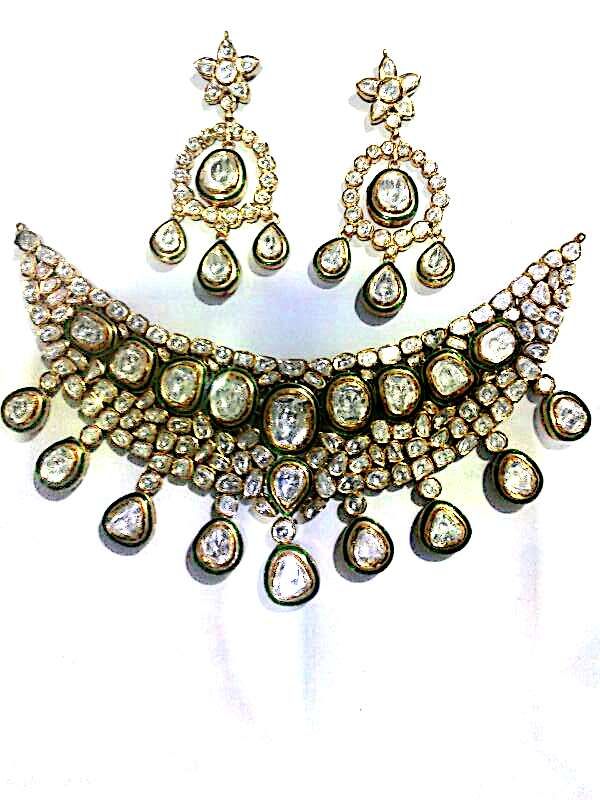 Photo From Bridal Jewellery Collection - By SKJ-Couture Polki Jewels