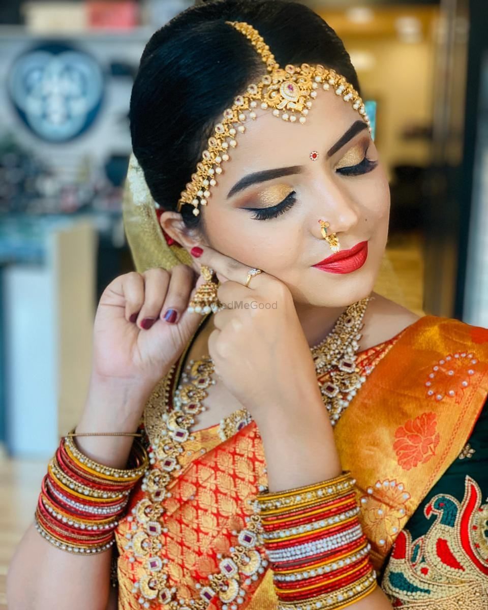 Photo From Amulya's wedding look - By Glamup by Manjula