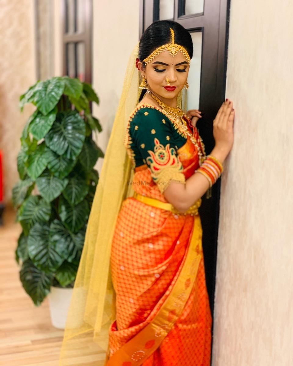 Photo From Amulya's wedding look - By Glamup by Manjula