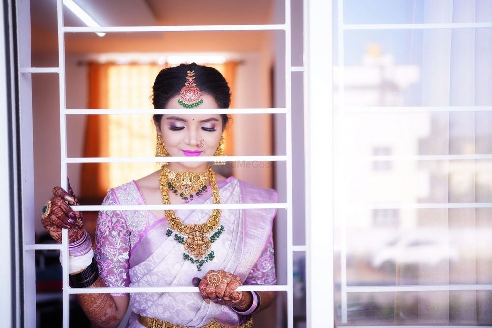 Photo From Amulya's wedding look - By Glamup by Manjula