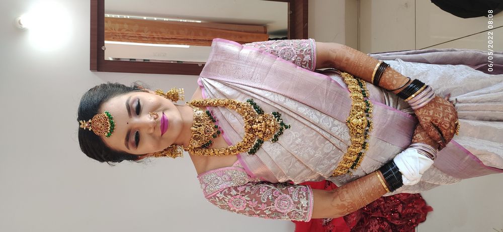 Photo From Amulya's wedding look - By Glamup by Manjula