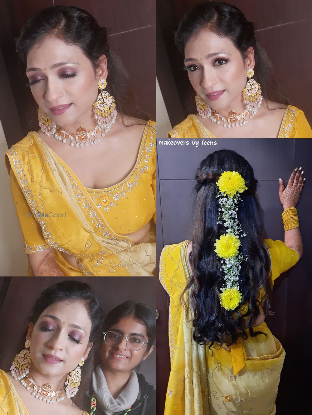 Photo From haldi - By Makeovers by Leens