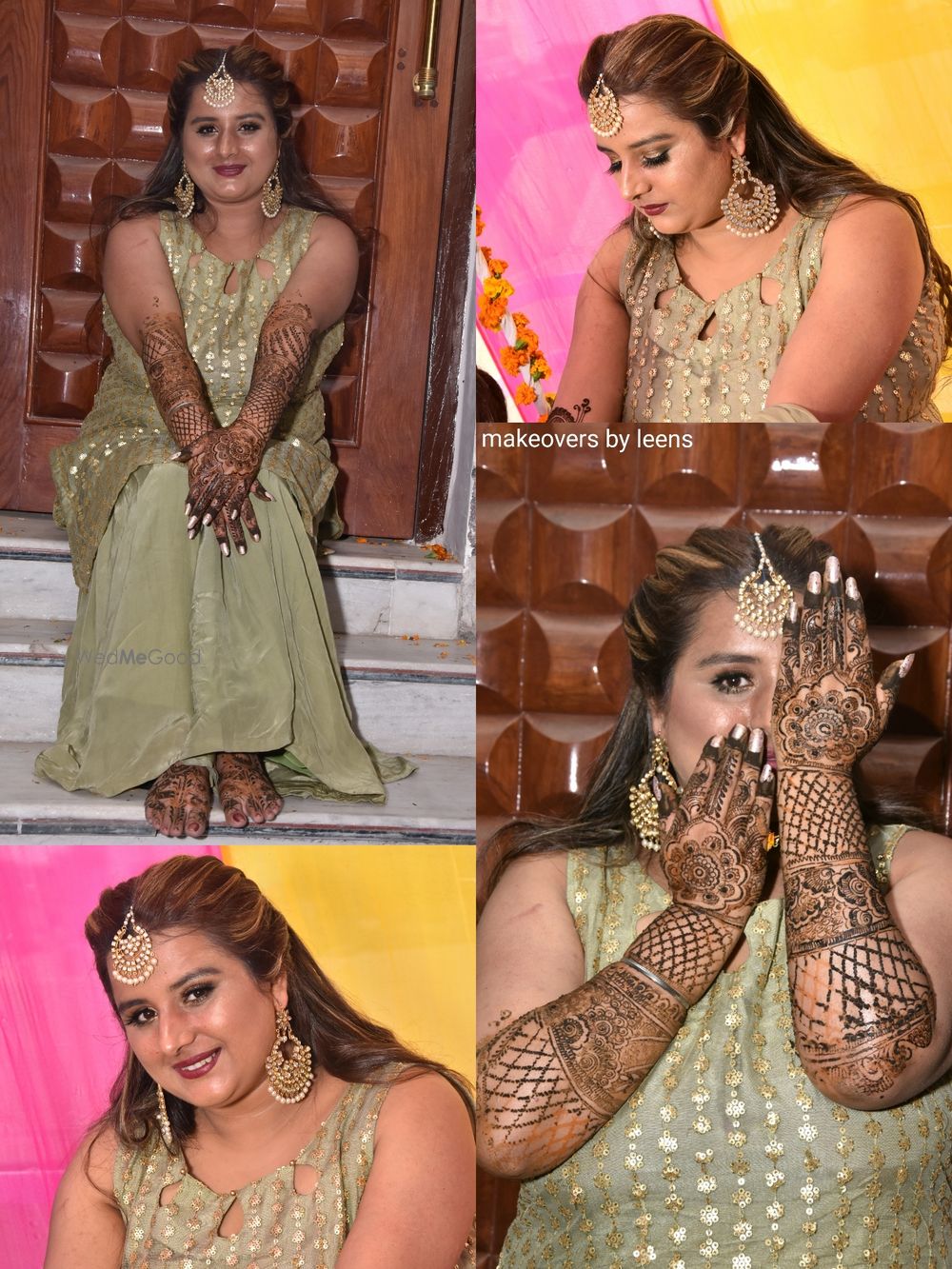 Photo From mehndi - By Makeovers by Leens