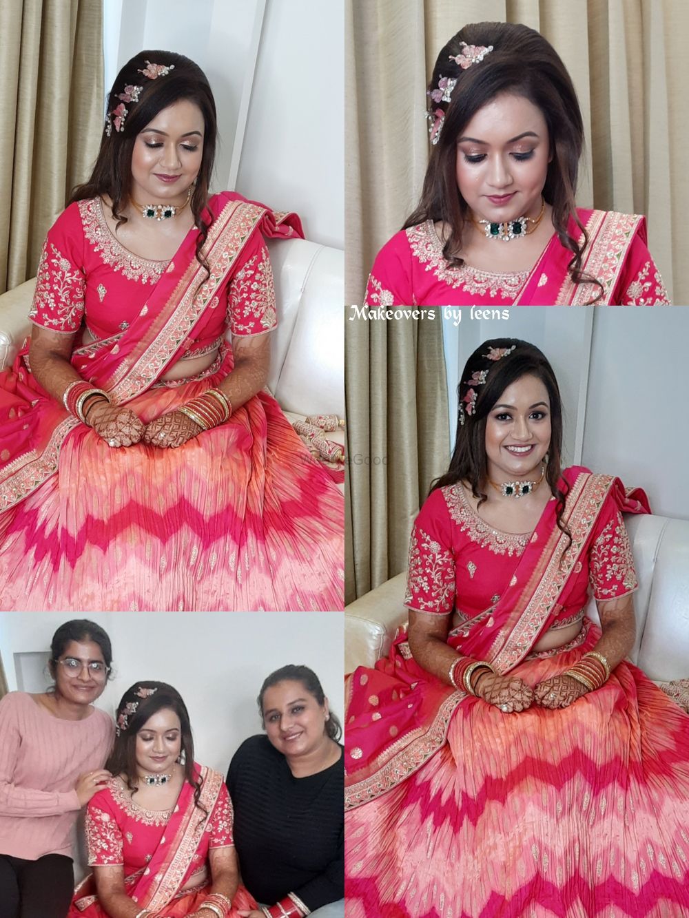Photo From engagemnt cocktail sangeet - By Makeovers by Leens