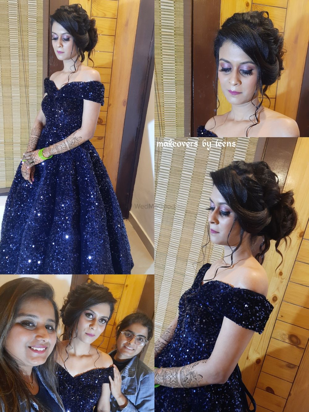 Photo From engagemnt cocktail sangeet - By Makeovers by Leens