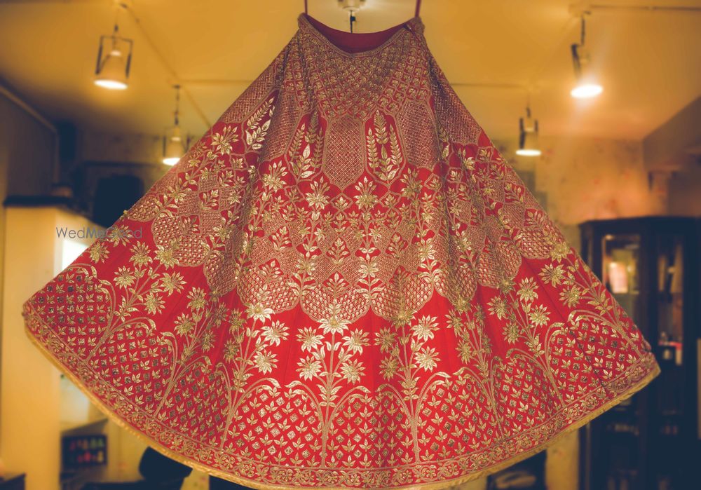 Photo of Full fare hanging lehenga shot