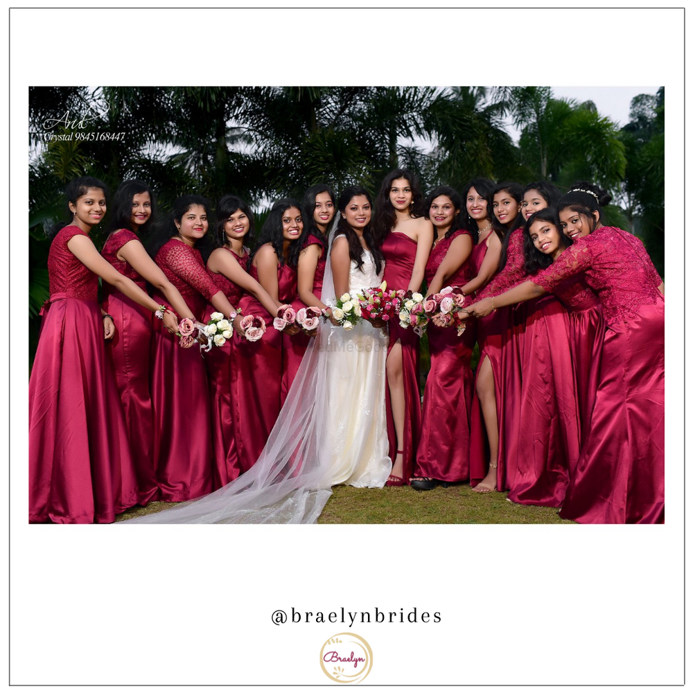 Photo From Bridemaids Gowns - By Braelyn Bridal Studio
