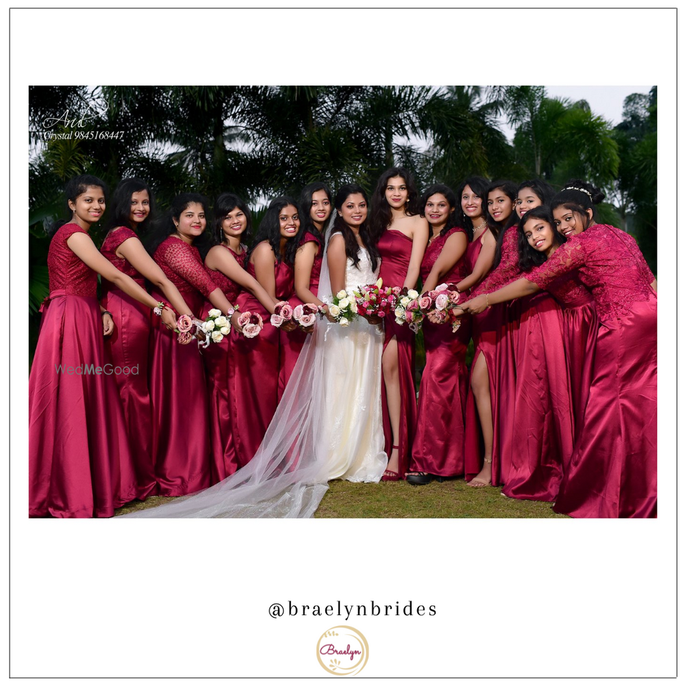 Photo From Bridemaids Gowns - By Braelyn Bridal Studio