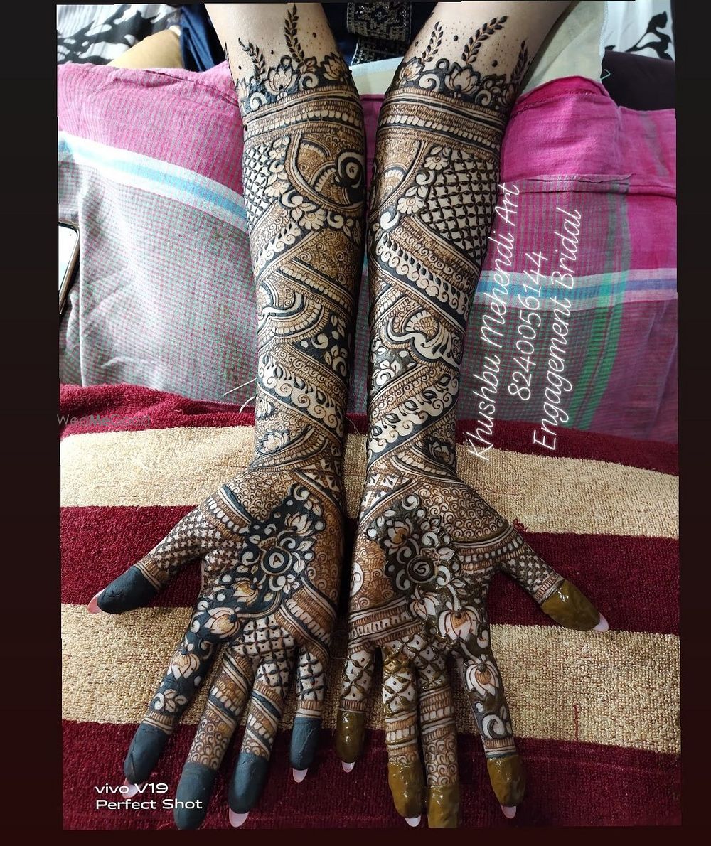 Photo From bridal mehendi - By Khushbu Mehendi Art