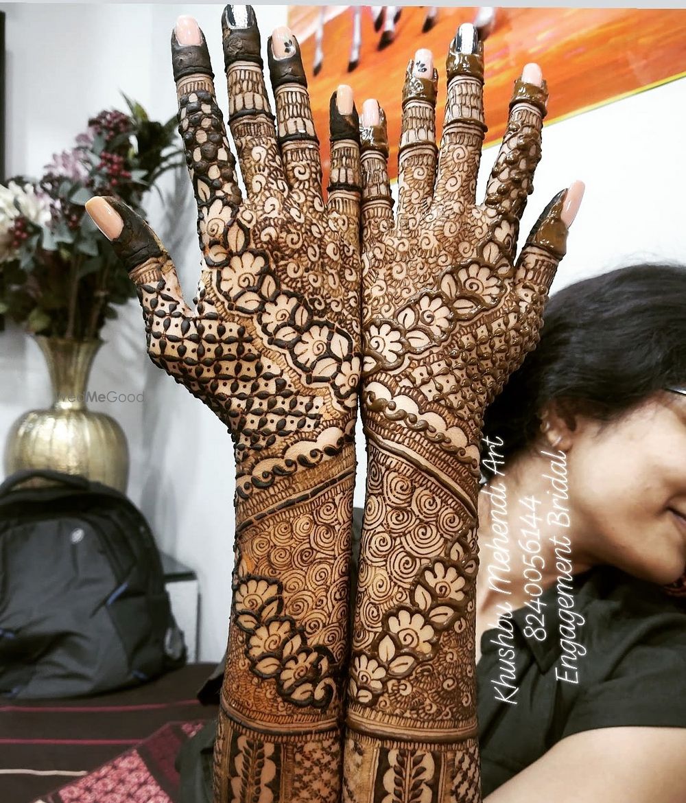 Photo From bridal mehendi - By Khushbu Mehendi Art