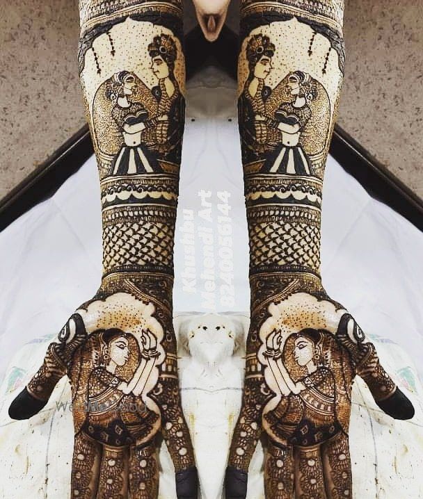 Photo From bridal mehendi - By Khushbu Mehendi Art