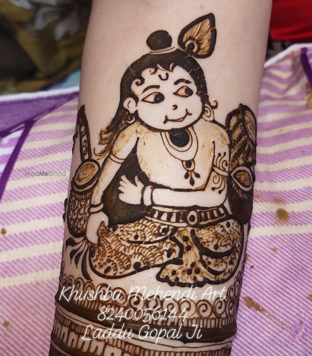 Photo From Baby Shower Special Mehendi Design - By Khushbu Mehendi Art