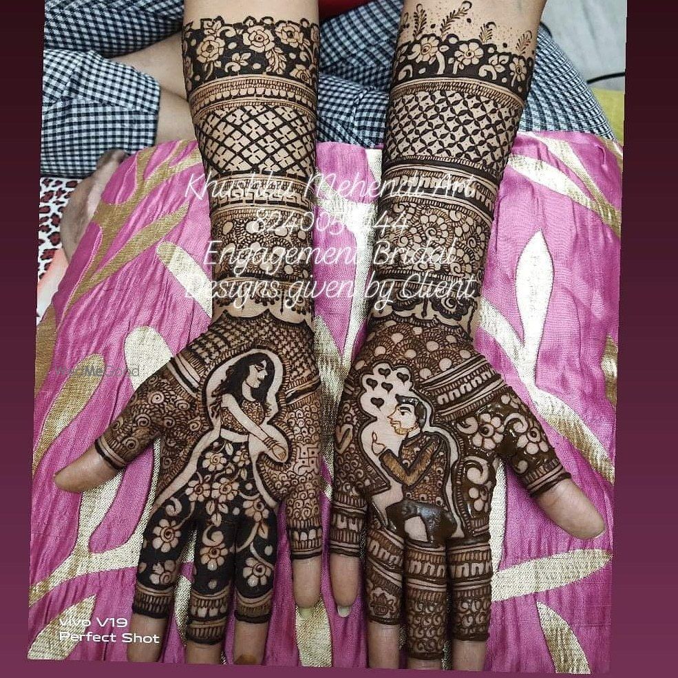 Photo From ENGAGEMENT SPECIAL MEHENDI - By Khushbu Mehendi Art