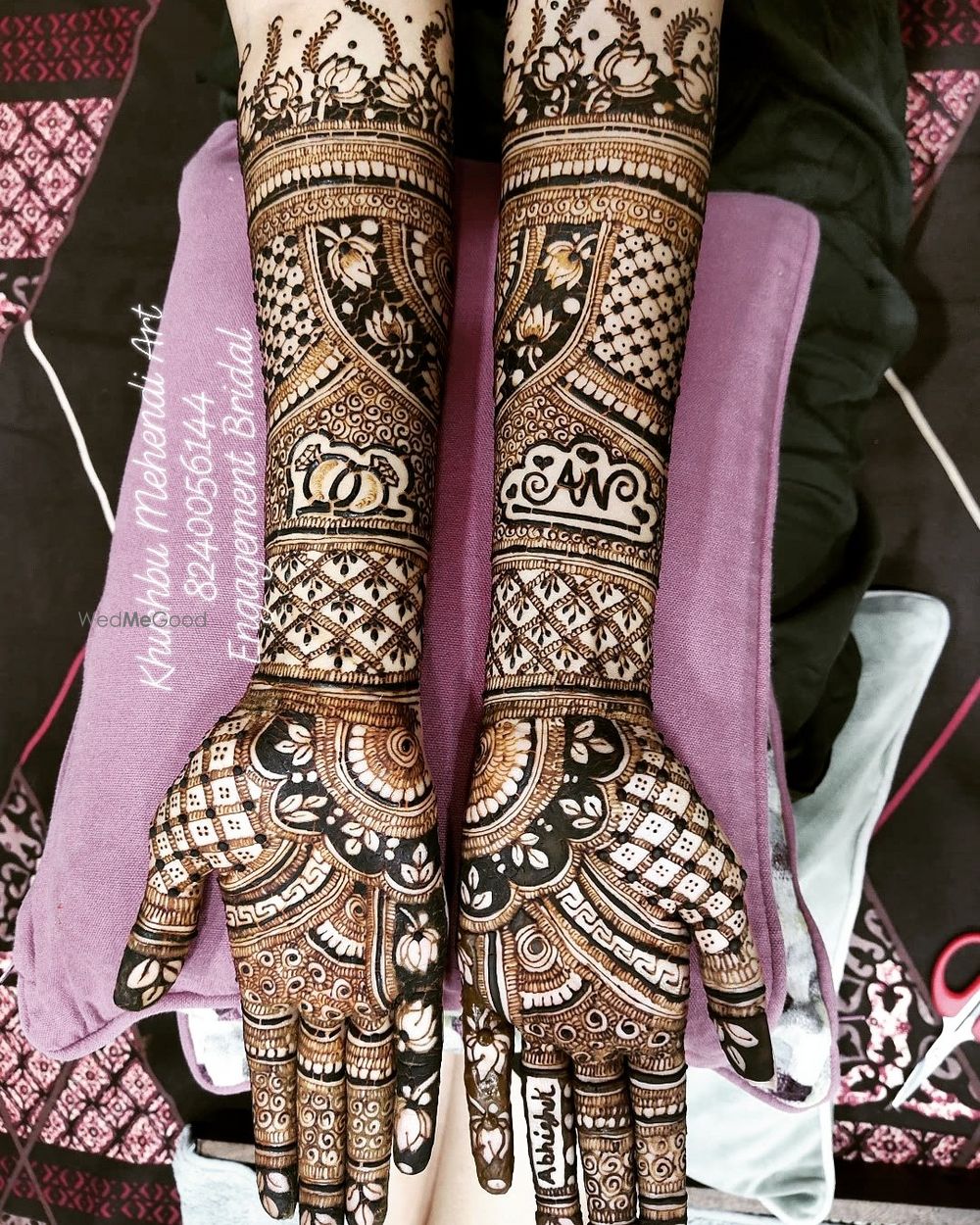 Photo From ENGAGEMENT SPECIAL MEHENDI - By Khushbu Mehendi Art