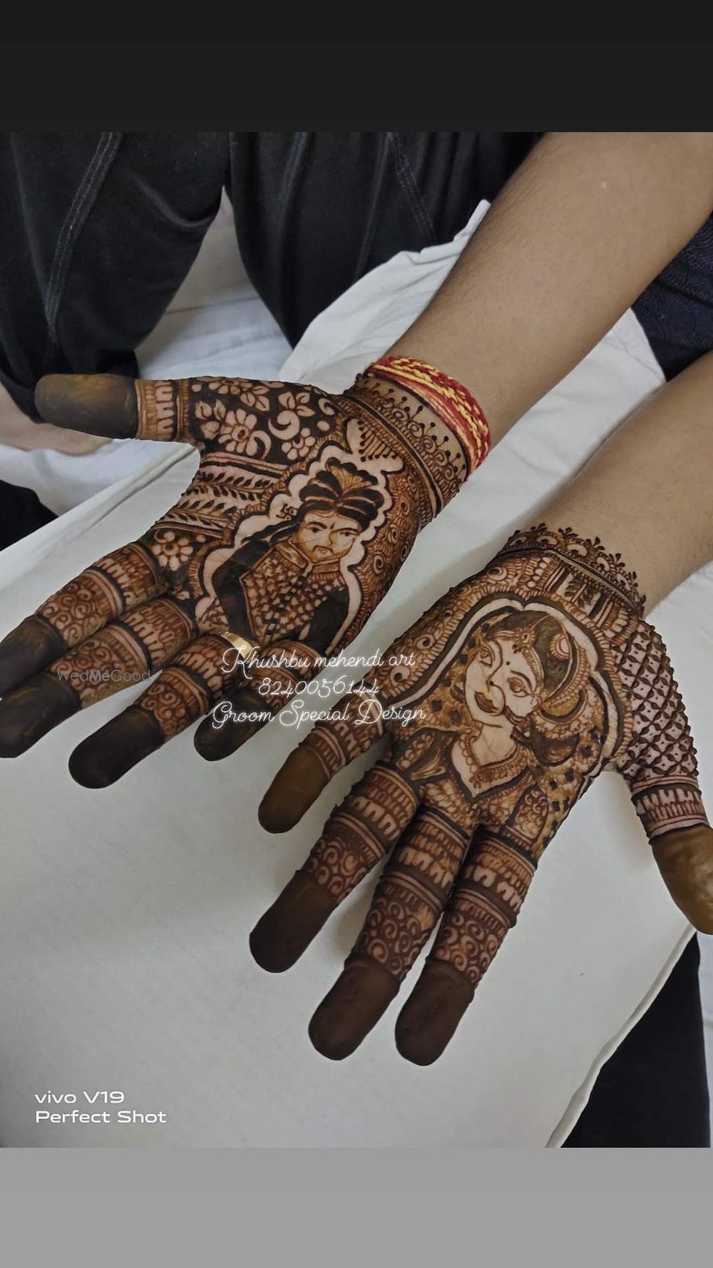 Photo From Groom Special Mehendi Design ?? - By Khushbu Mehendi Art