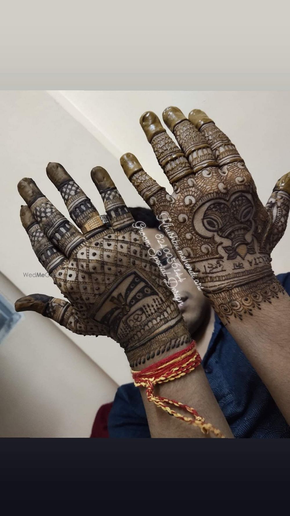 Photo From Groom Special Mehendi Design ?? - By Khushbu Mehendi Art