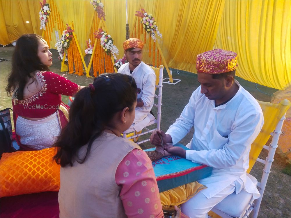 Photo From Rajsthani theem Mehandi program - By Rajasthan Mehandi Art