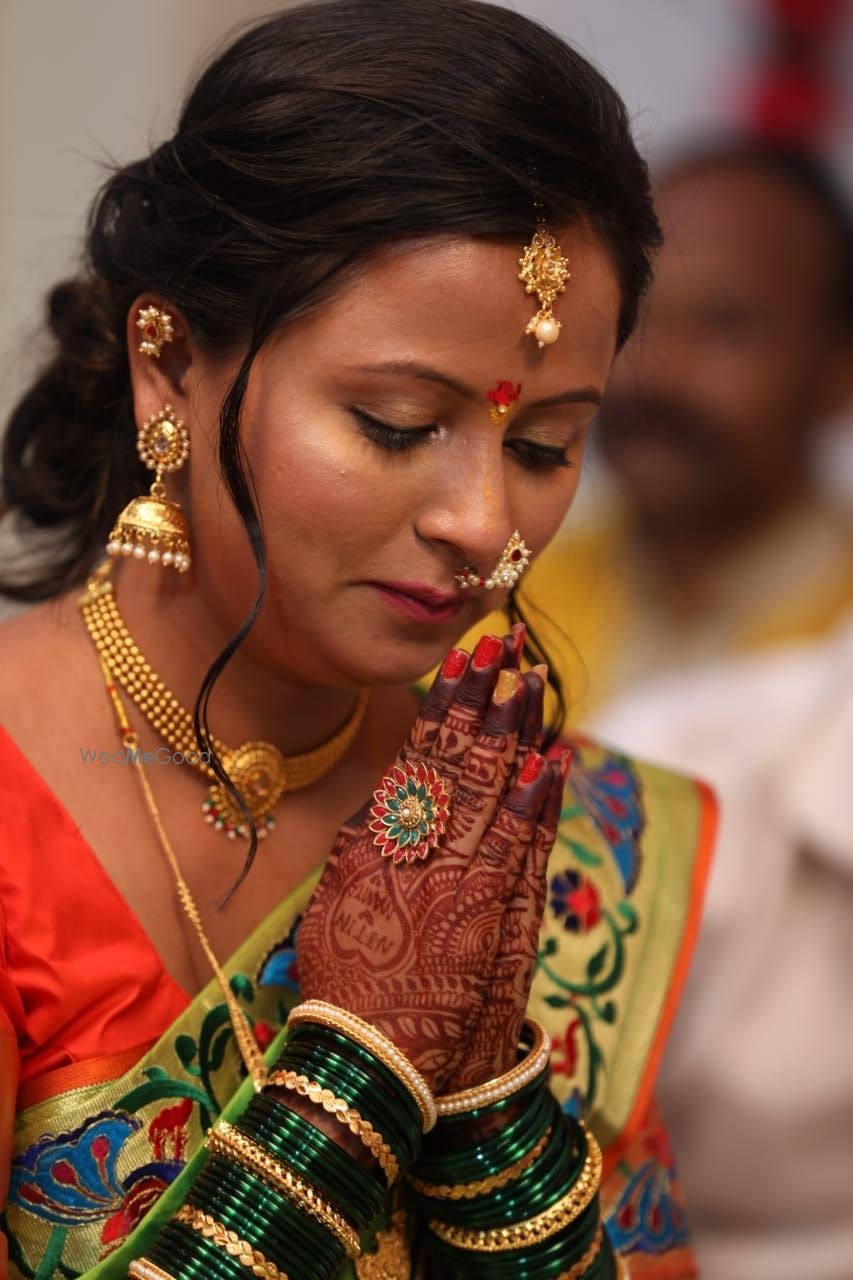 Photo From My Maharashtrian Bride Mamta - By Neha Karia Makeup Artist