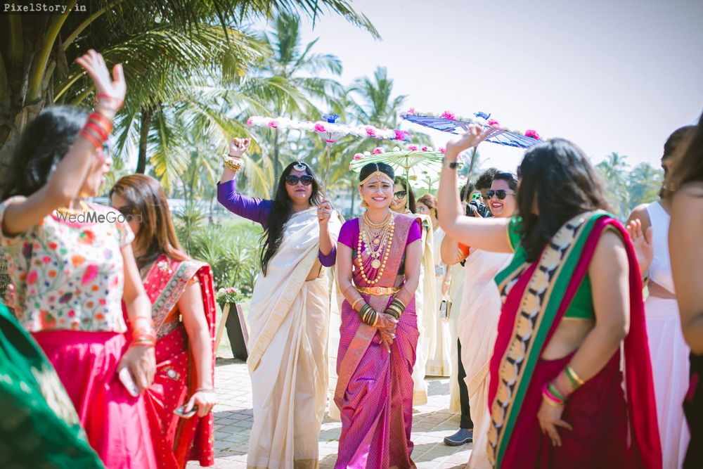 Photo From Konkani Wedding by the beach - HolidayInn Goa - By Pixelstory.in