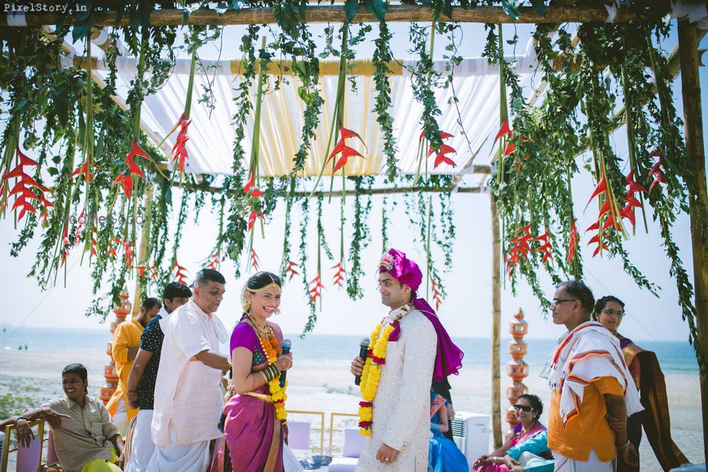 Photo From Konkani Wedding by the beach - HolidayInn Goa - By Pixelstory.in