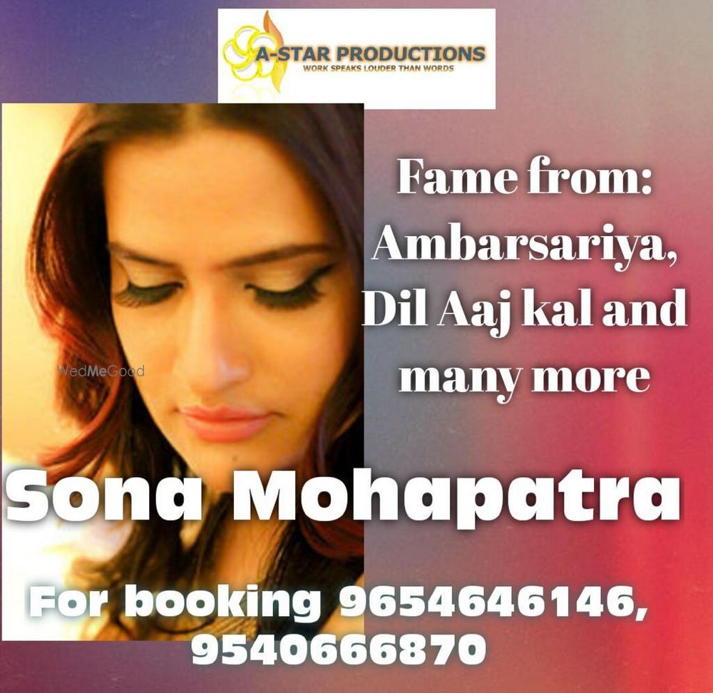 Photo From BOLLYWOOD CELEBRITY SINGER - By A Star Production